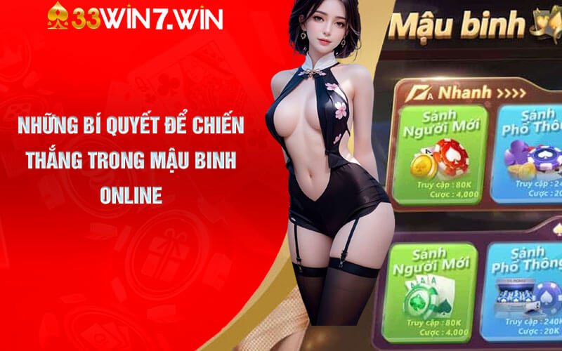 Mậu Binh Online - Bật Mí Bí Quyết Chinh Phục Tại 33Win 8 Những bí quyết để chiến thắng trong Mậu Binh Online